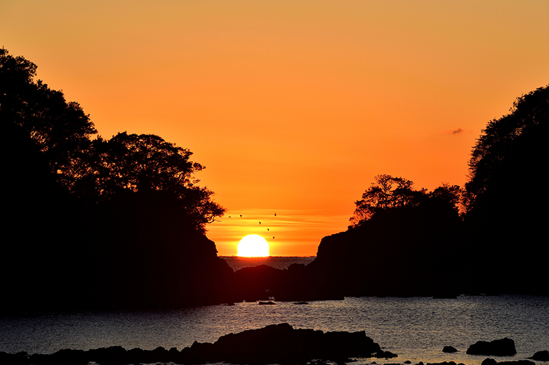 だるま夕日